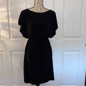 Black cocktail dress